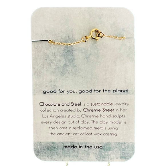 3 Bar Necklace with Ralph Waldo Emerson Quote "Live in the sunshine... - Picture 3 of 4